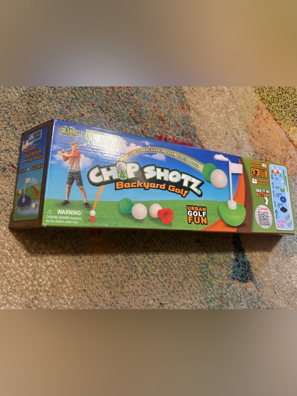 (New) Chip Shotz Backyard Golf Game Set Kids and Beginner Golfers